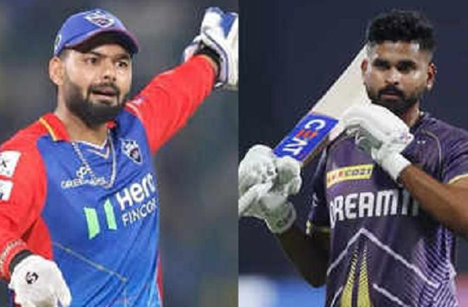 Shreyas Iyer and Rishabh Pant. Photo: INN.