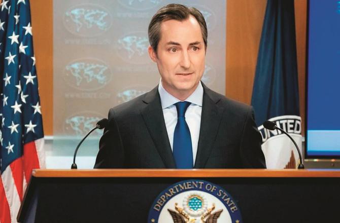US State Department spokesman Matthew Miller. Photo: INN.