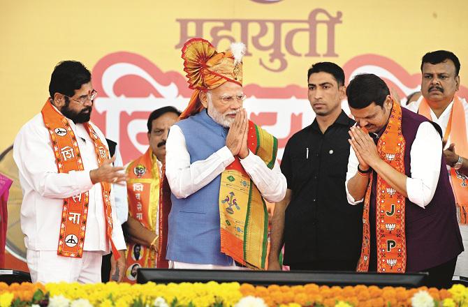 Does Prime Minister Narendra Modi not care at all about his responsibilities and the dignity of his position? Photo: INN