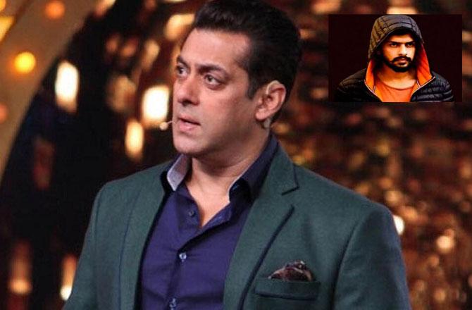 Salman Khan, Inset Lawrence Bishnoi. Photo: INN