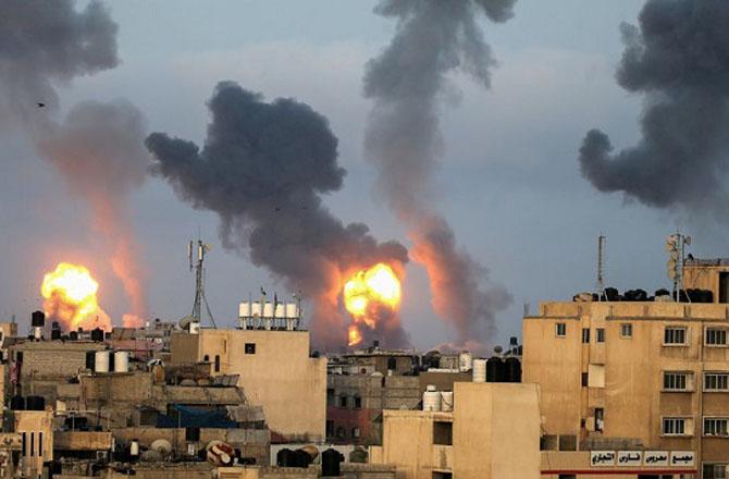 A picture of Israeli aggression on Palestine: Photo INN