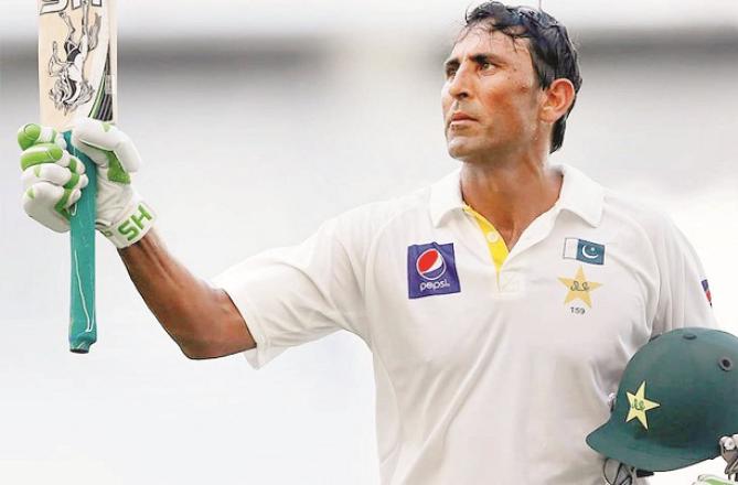 Famous player of Pakistan Younis Khan. Photo: INN