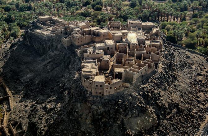 Discovery of Kasbah al-Natah in the oasis. Image: X