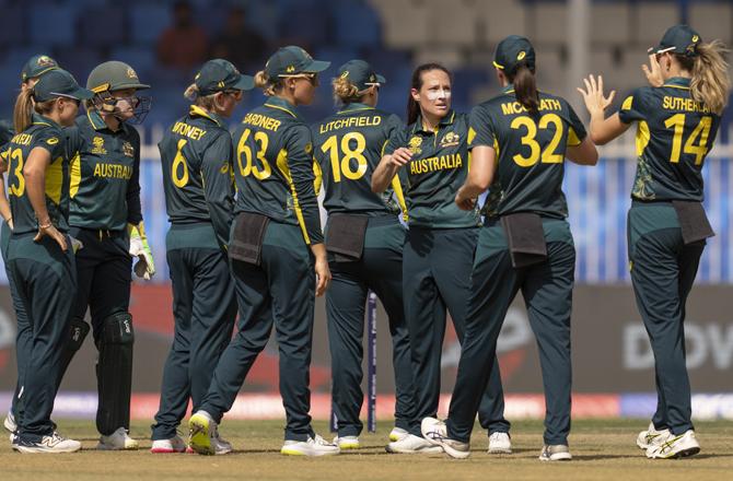 Austrlian Women Team.Photo:INN