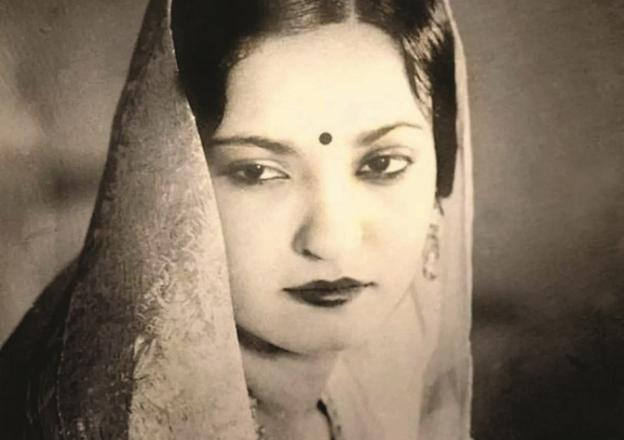 Queen of acting and singing Begum Akhtar. Photo: INN