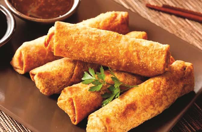 Chicken Cheese Roll. Photo: INN