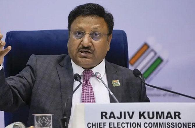 Chief Election Commissioner Rajeev Kumar. Photo: INN