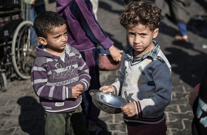 Hunger in Gaza continues to rise. Photo: X