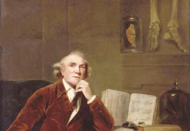 In 1787, Scottish surgeon John Hunter received the Royal Society`s highest honor, the Copley Medal. Photo: INN