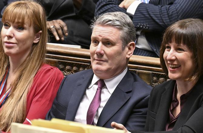 Keir Starmer (centre). Image: X