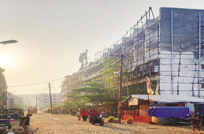 Buildings in Nalasopara which have been ordered to be demolished