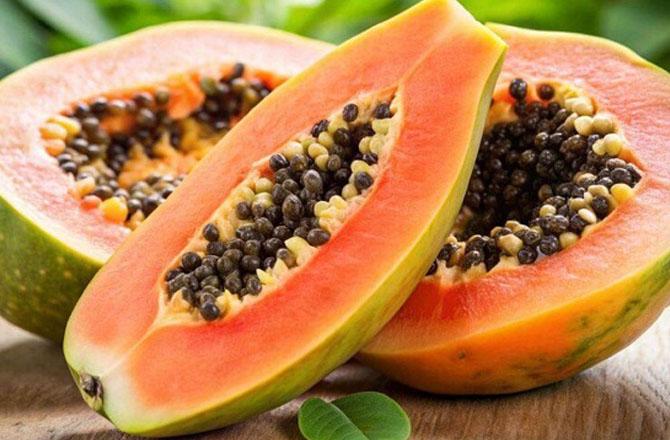 Papaya is known as a complete food. Photo: INN