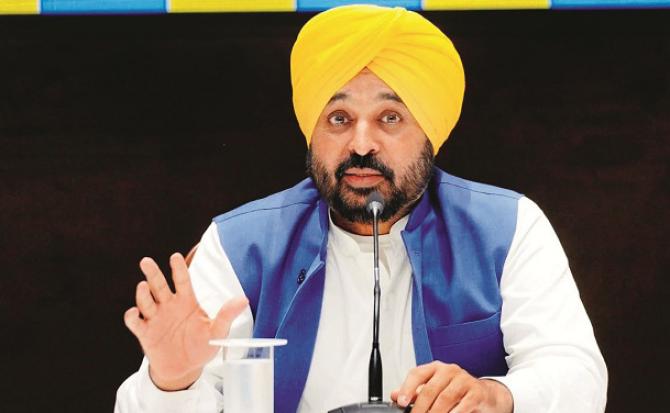 Punjab Chief Minister Bhagwant Mann. Photo: INN