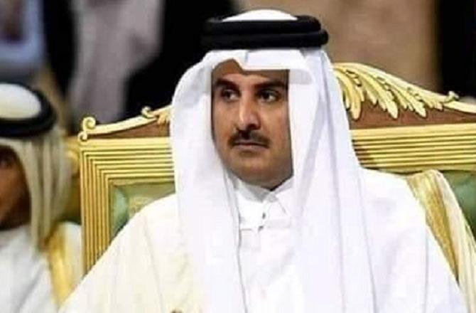 Qatar`s Emir Sheikh Tamim bin Hamad Al-Thani. Photo: X