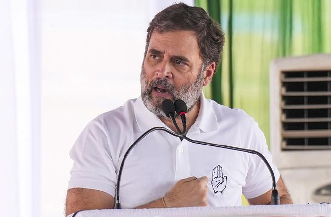 Opposition leader Rahul Gandhi. Photo: INN.