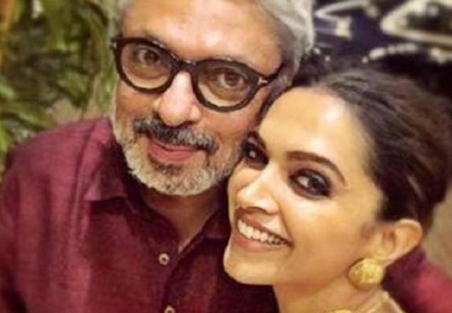 Sanjay Leela Bhansali With Deepika Padukone. Photo: INN