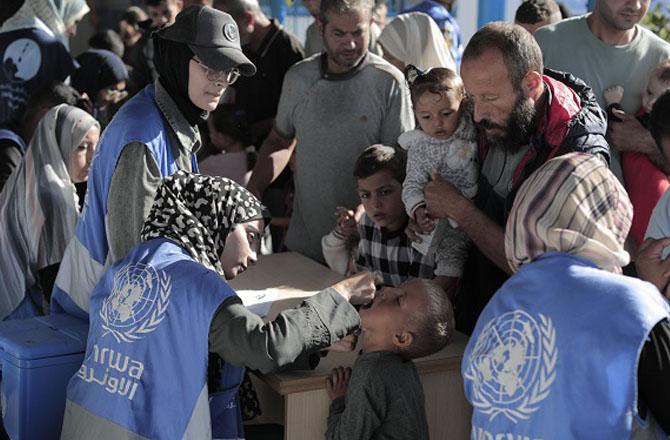 UNRWA is the key aid agency for the Palestinians. Photo: X