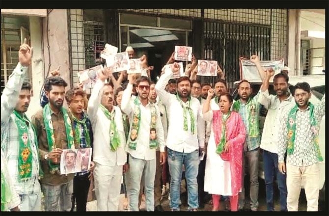 Demonstration by MIM workers