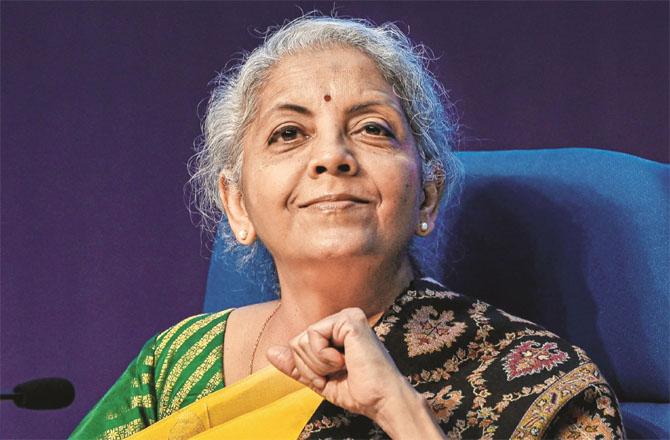 Finance Minister Nirmala Sitharaman