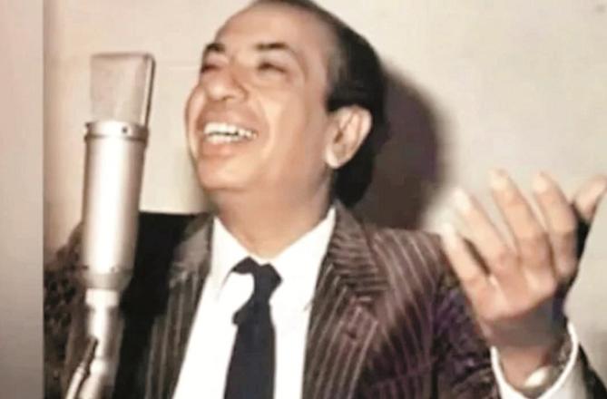 Mahendra Kapoor created a record in his time by singing 7 songs in a day. Photo: INN