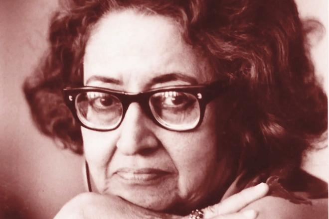 Qurratulain Hyder. Born: 20th January 1927 Died: 21st August 2007 Photo: INN