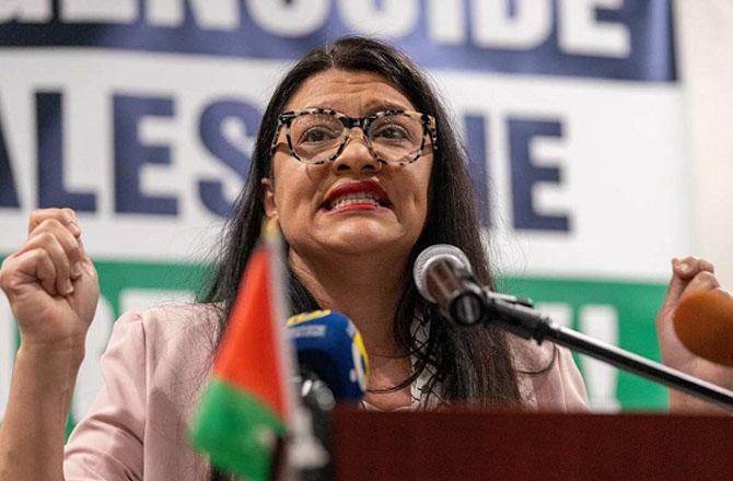 Palestinian American US lawmaker Rashida Tlaib. Photo: X