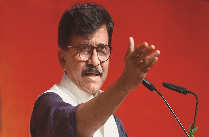 Shiv Sena leader and MP Sanjay Raut