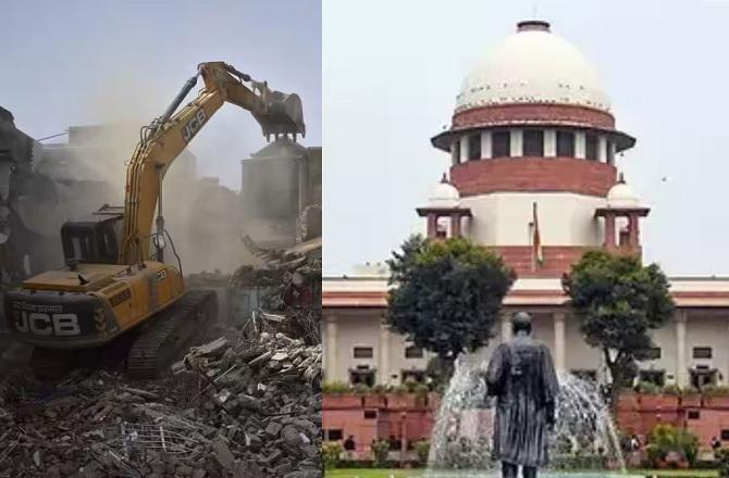 The Supreme Court has taken a strict stance against the bulldozer action. Photo: INN.