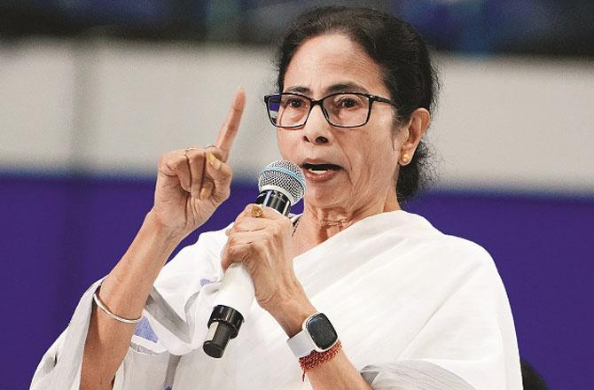 West Bengal Chief Minister Mamata Banerjee. Photo: INN.