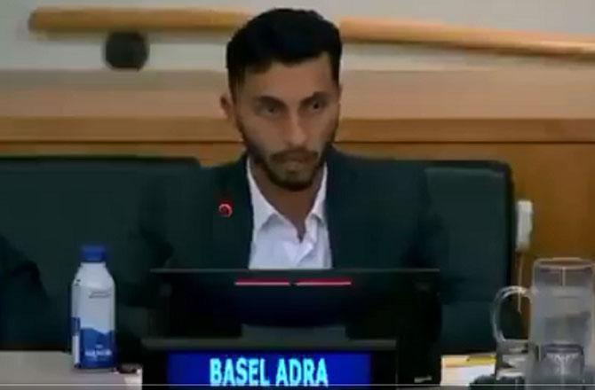 Basel Adra. Photo: X