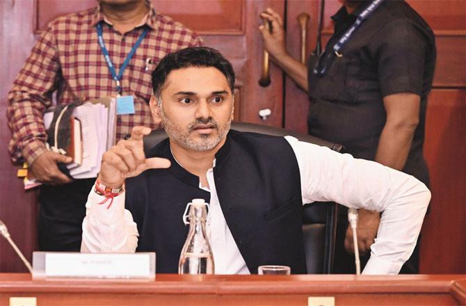 Minister of State for Home Yogesh Kadam (file photo)