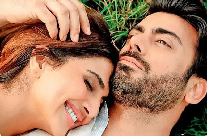 Fawad Khan and Vaani Kapoor in a scene from the film. Photo: INN