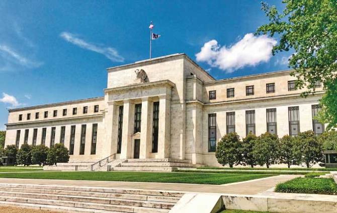 The latest report from the US Federal Reserve, the central bank, is pointing to an economic crisis. Photo: INN