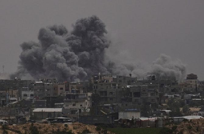 90 percent of Gaza`s homes have been destroyed by Israel. Photo: PTI