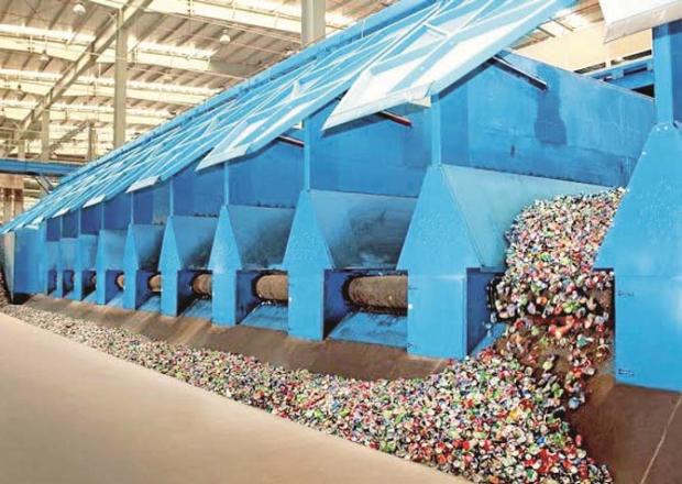 A picture of a coal-to-waste plant in Gorakhpur. Photo: INN