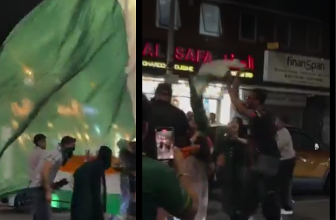 Stills from the Viral Video. Photo: INN