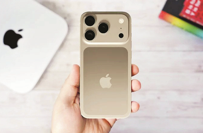 Apple`s iPhone has its own standards. Photo: INN
