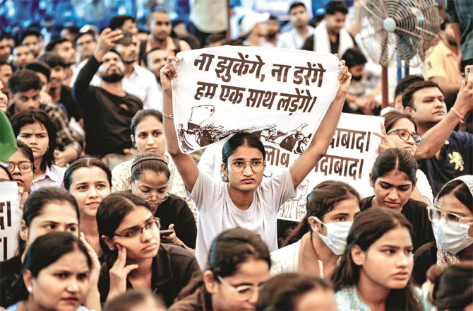 Students are hopeful that they will be successful in getting their demands met by the government.
