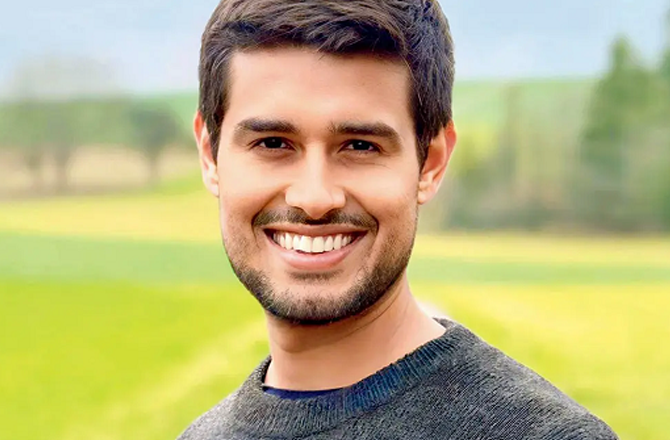 Famous YouTuber Dhru Rathi. Photo: INN