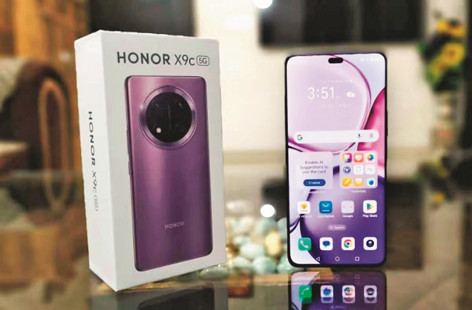 Honor X9C offers great features, these images can give an idea of ​​the importance of the phone. Photo: INN