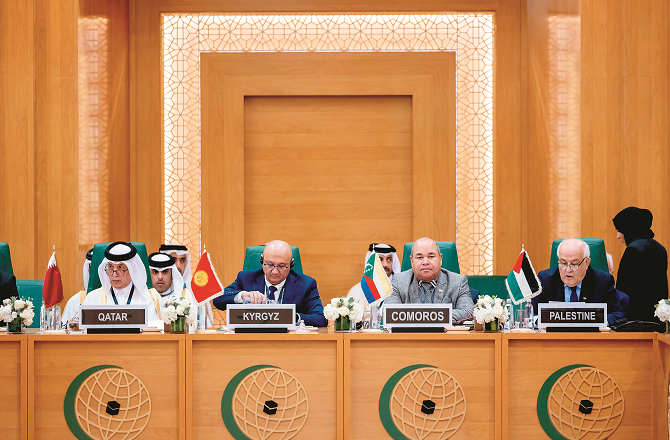 A strong message has been given to Israel at the Organization of Islamic Cooperation meeting held in Jeddah. Photo: INN