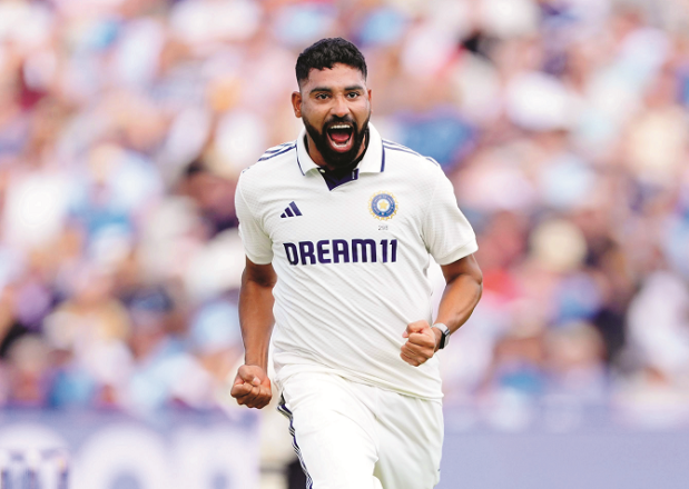 Mohammad Siraj represented the team in all five matches of the series. Photo: INN