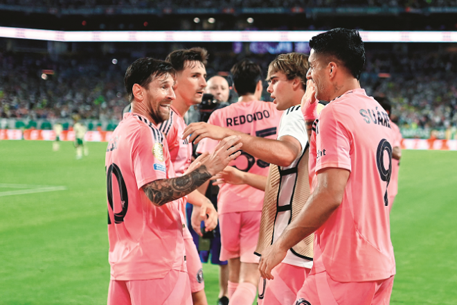 Lionel Messi assisted on 2 goals. Photo: INN
