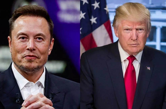 Elon Musk and Donald Trump. Photo: INN