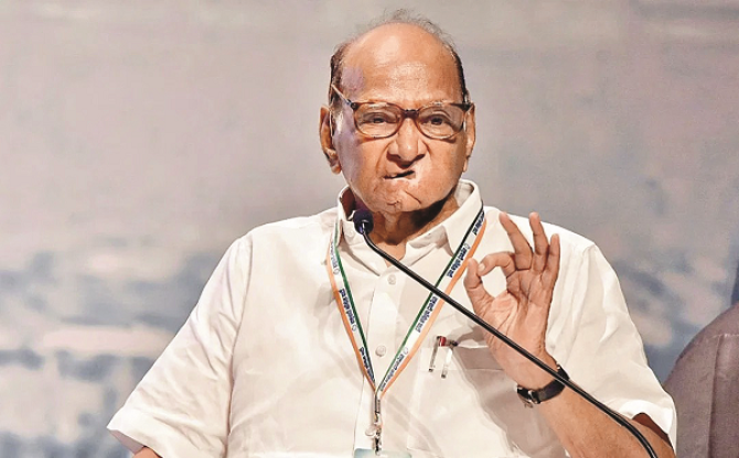 Nationalist Congress Party (NCP) chief Sharad Pawar. Photo: INN