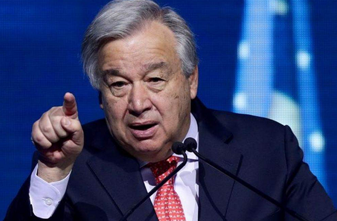 UN Secretary-General Antonio Guterres. Photo: INN