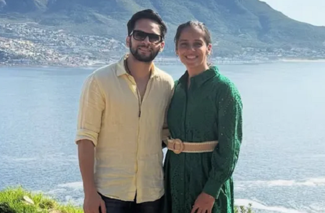 Saina Nehwal and Parupalli Kashyap . Photo: INN