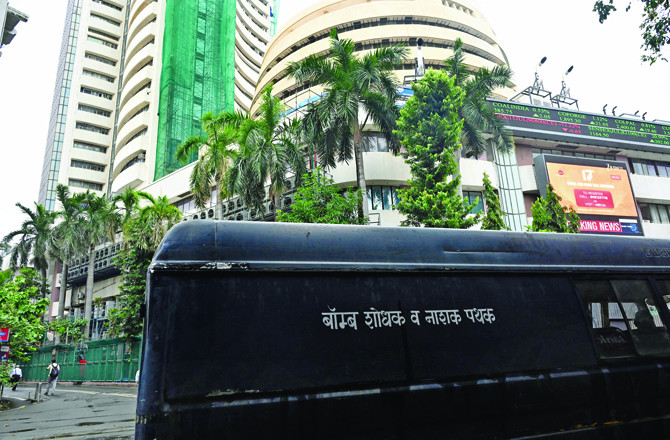 Bombay Stock Exchange.Photo:INN