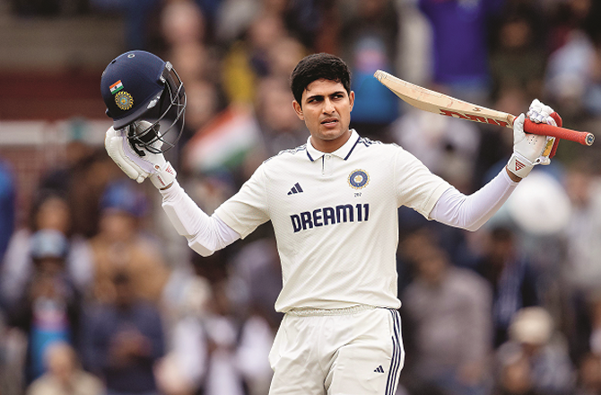Test captain Shubman Gill`s participation in the Asia Cup is uncertain. Photo: INN