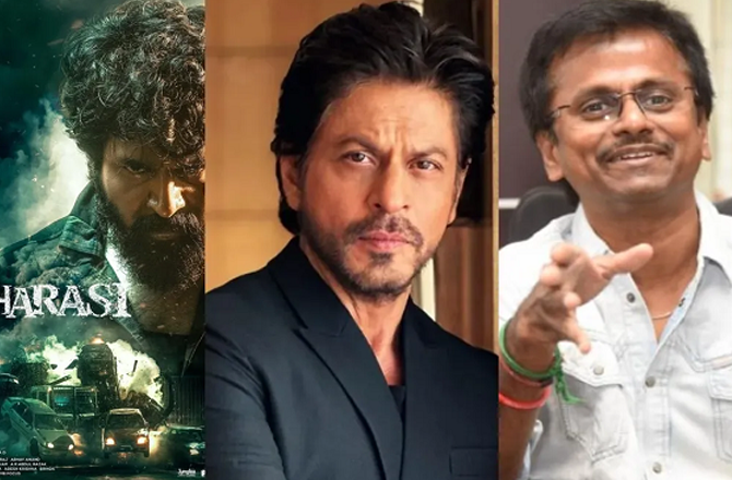 AR Murugadoss and Shah Rukh Khan. Photo: INN